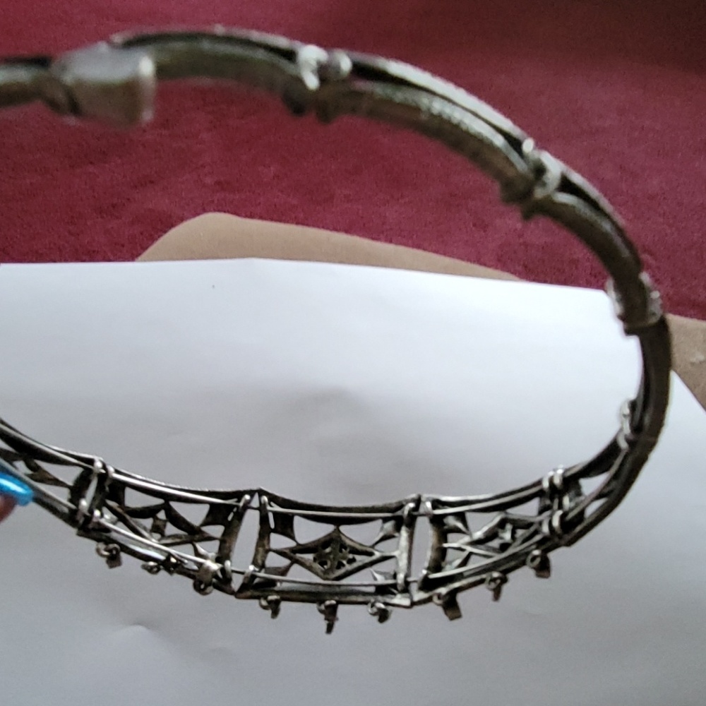 Vintage marcasite choker - Picture 6 of 6